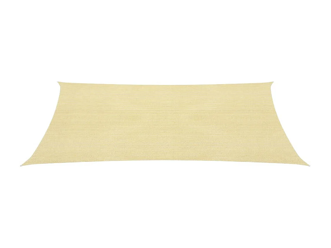 Voile toile d'ombrage parasol beige 300 x 200 x 200 cm 02_0008959