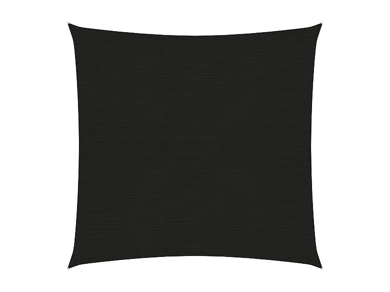 Voile toile d'ombrage parasol noire 450 x 450 x 450 cm 02_0009207