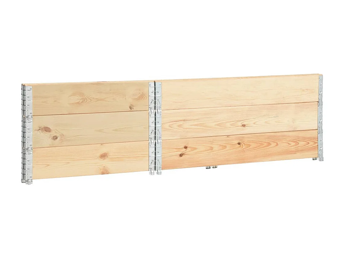 Fioriere rialzate 3 pz 100 x 150 cm in legno massello di pino 02_0000889