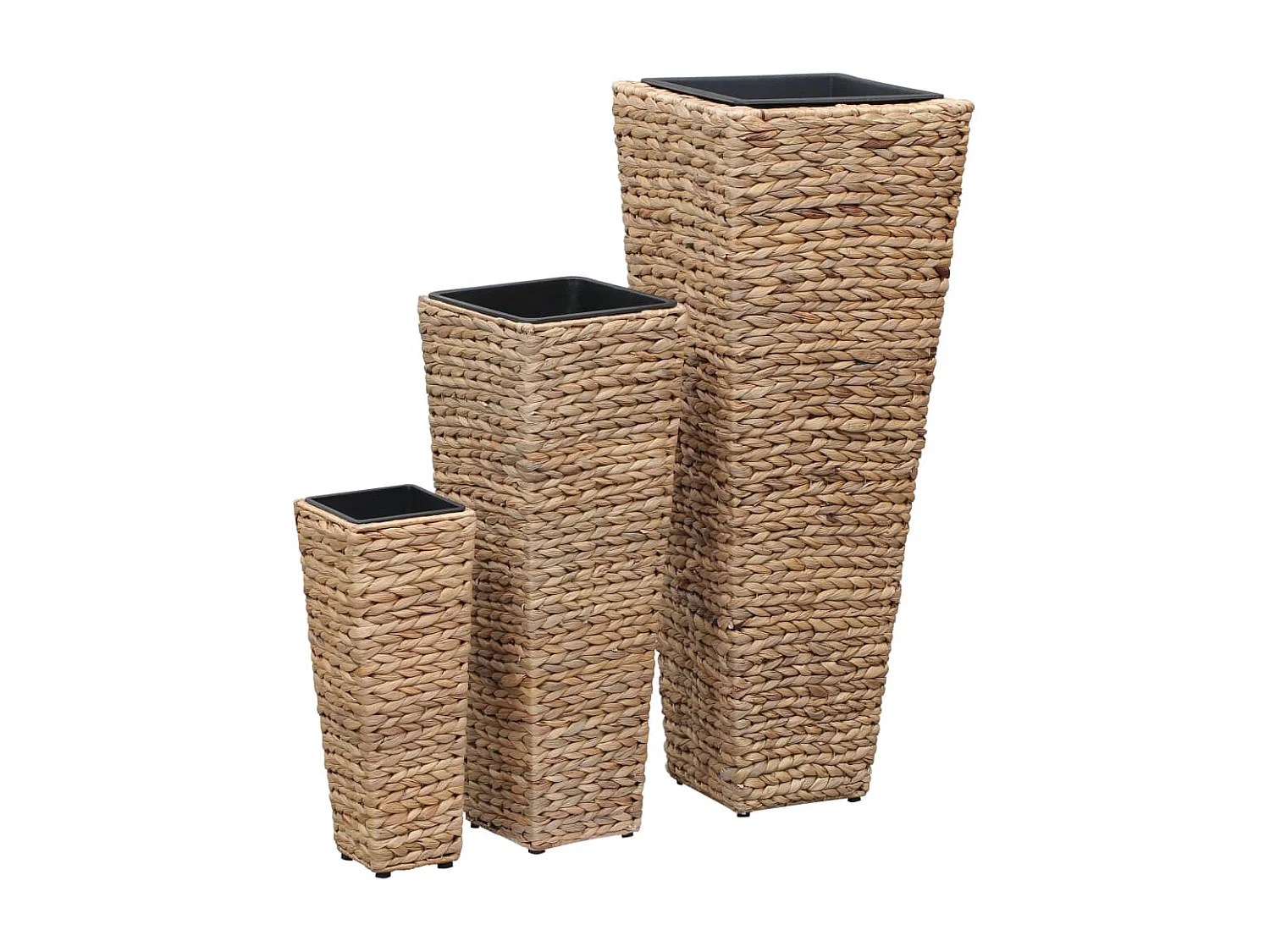 Jardinière lit surélevé plantes marron 30 x 30 x 80 cm 02_0001340