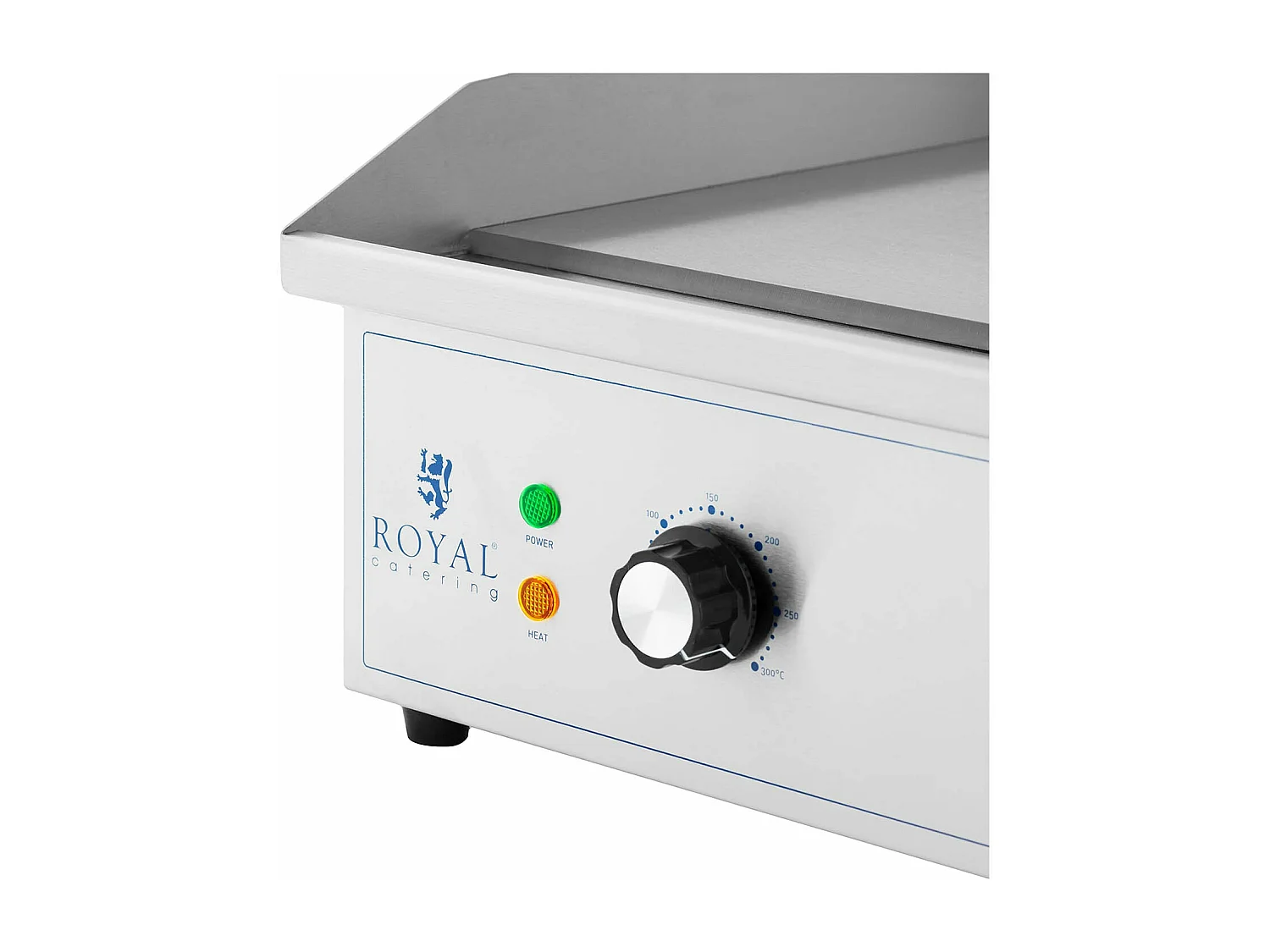 Plancha elettrica professionale - 727 x 420 mm - Superficie liscia - 4.400 watt 14_0004058