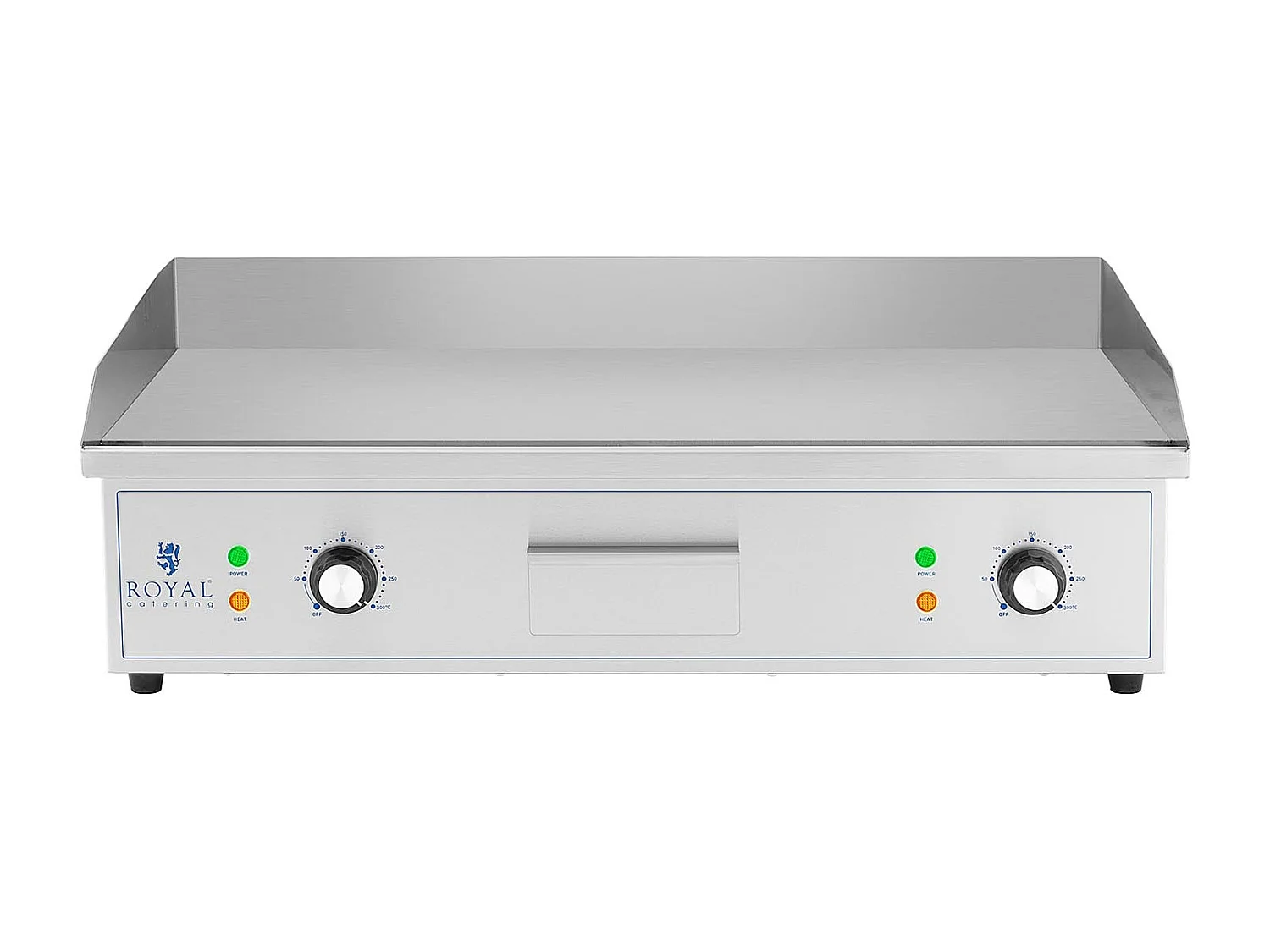 Plancha elettrica professionale - 727 x 420 mm - Superficie liscia - 4.400 watt 14_0004058