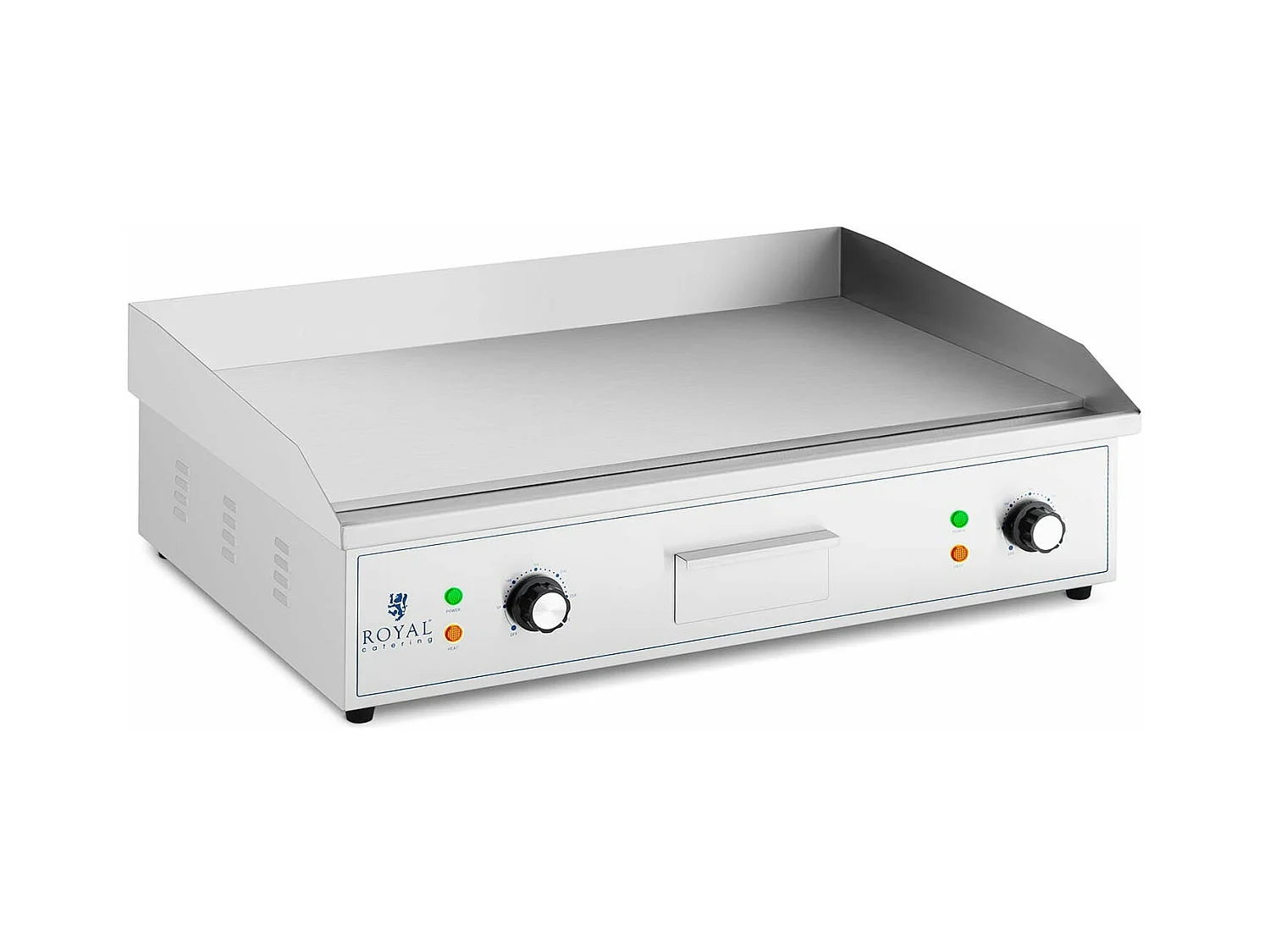 Plancha elétrica profissional - 727 x 420 mm - Superfície lisa - 4.400 watts 14_0004058
