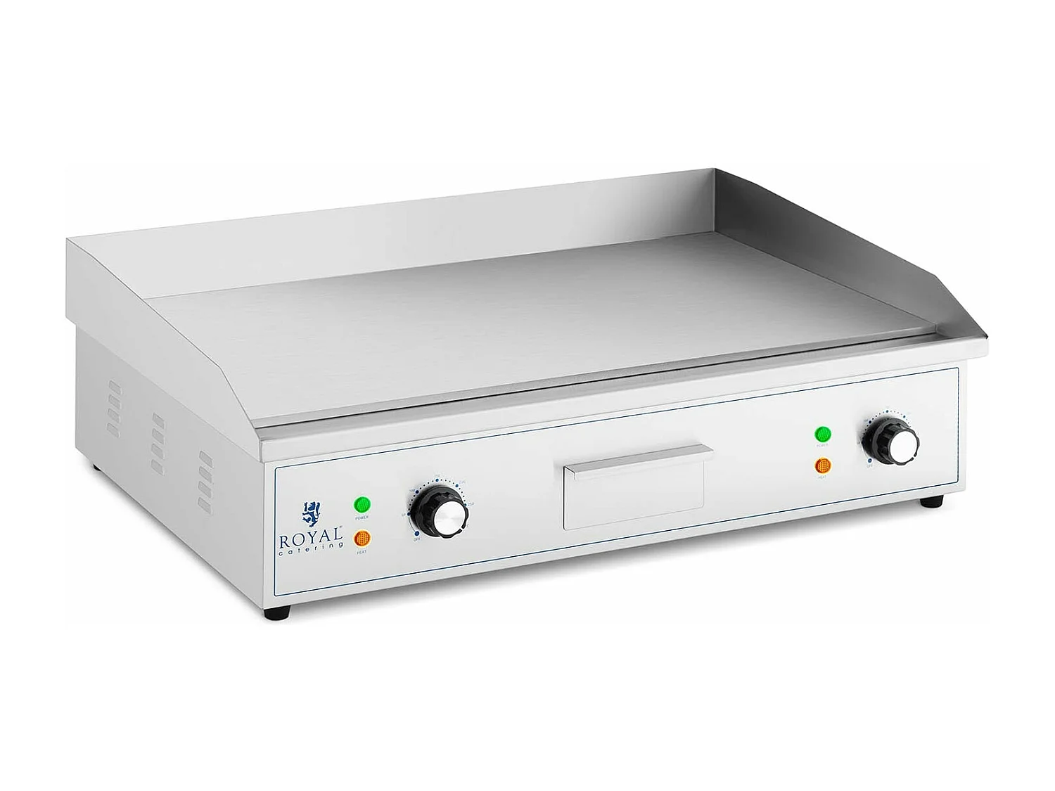 Plancha elétrica profissional - 727 x 420 mm - Superfície lisa - 4.400 watts 14_0004058