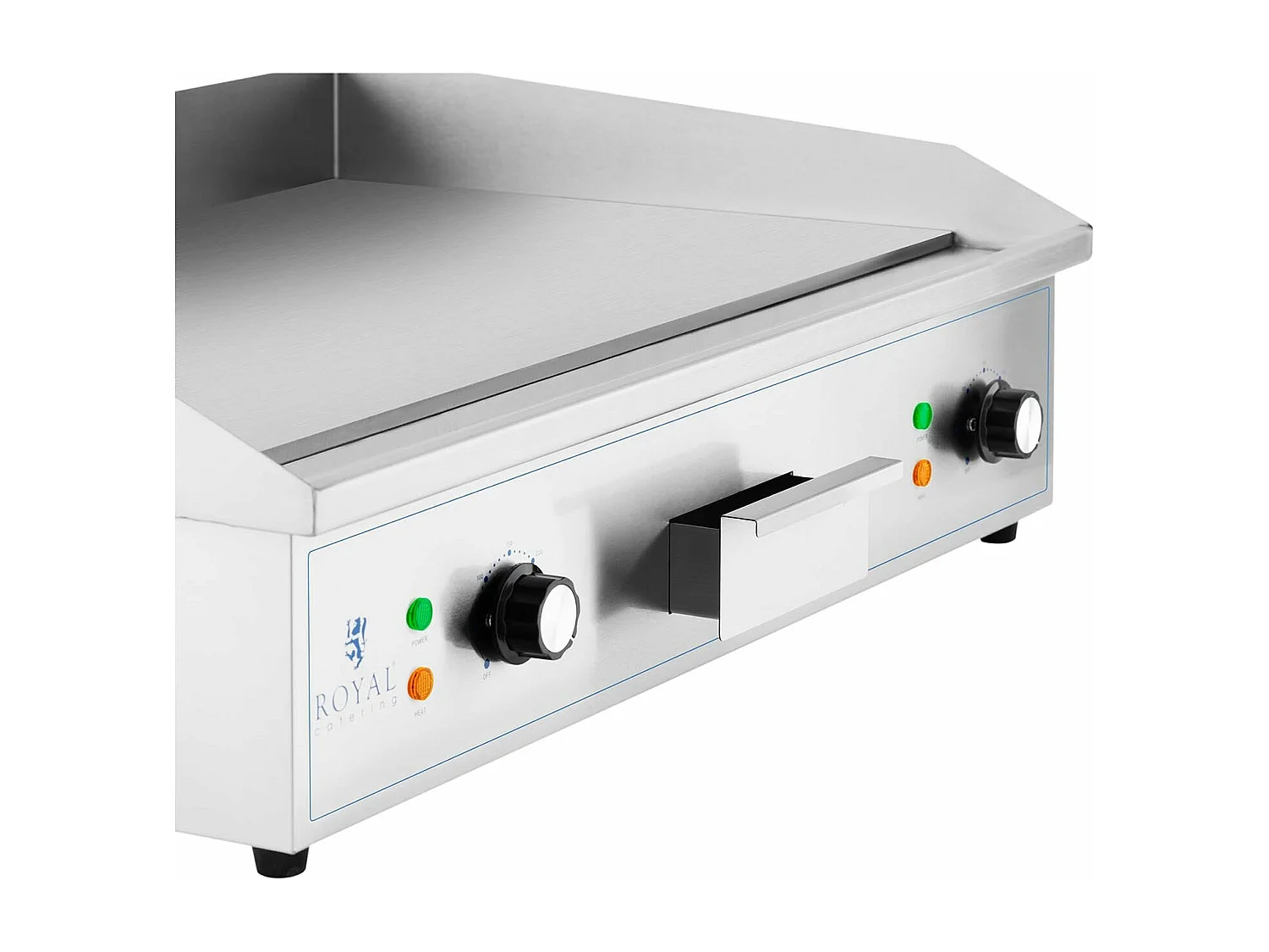 Plancha elétrica profissional - 727 x 420 mm - Superfície lisa - 4.400 watts 14_0004058