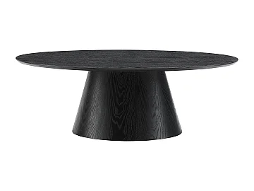 Table basse ovale