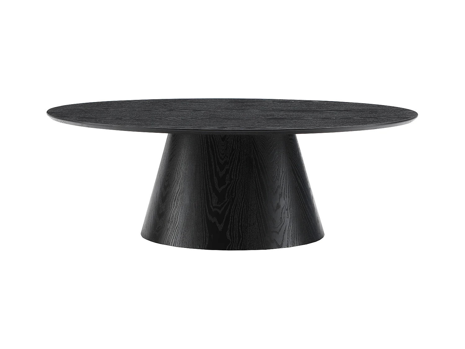Mesa de centro de MDF - Negro - ANTELADA