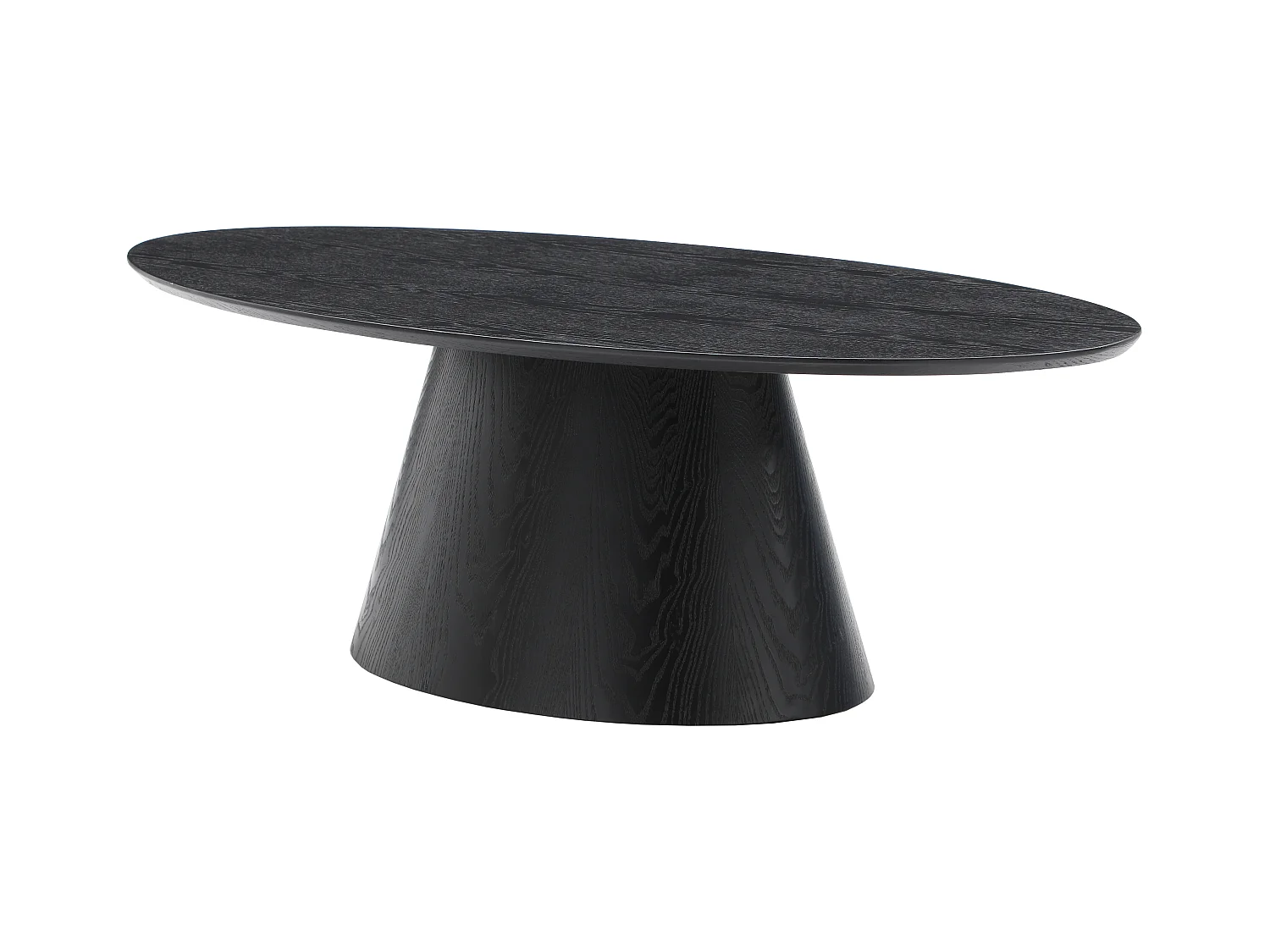 Mesa de centro de MDF - Negro - ANTELADA