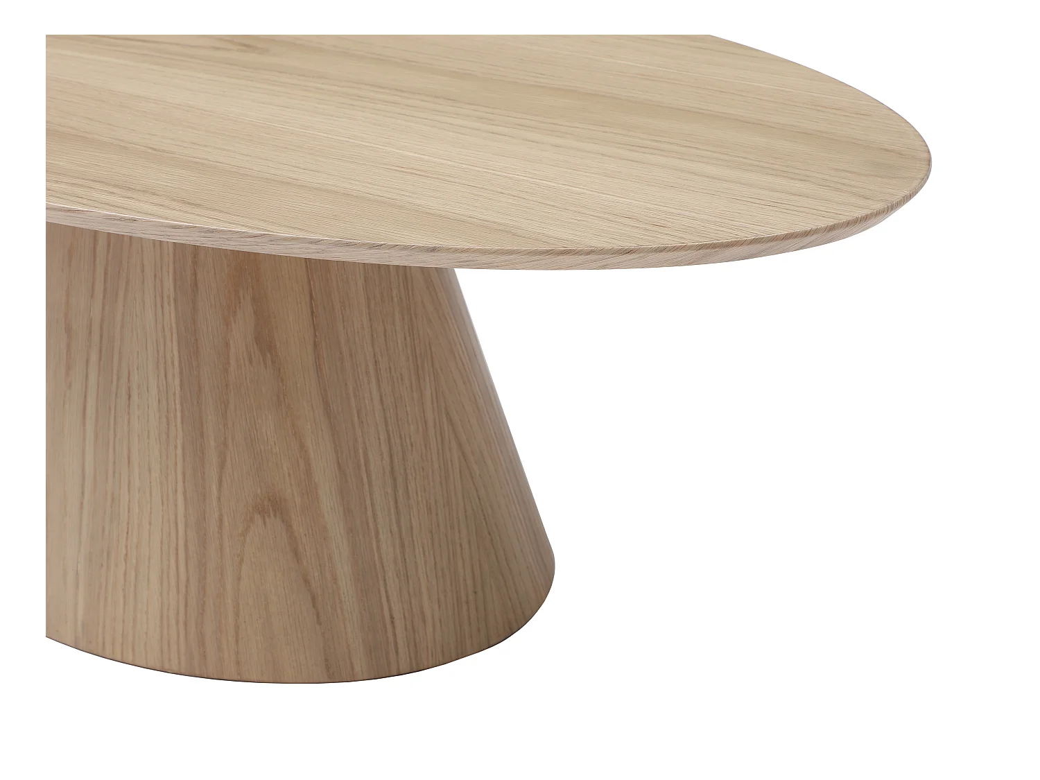 Mesa de centro de MDF - Natural claro - ANTELADA