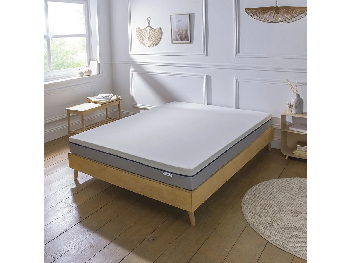 Matelas 160 x 200 cm mousse Hybride - épaisseur 16cm - Confort Ferme - AGRÉABLE