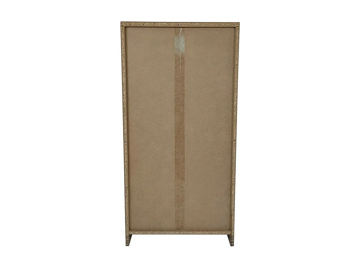 Biblioteca design com 3 prateleiras, cor carvalho claro, coleção TOLLY