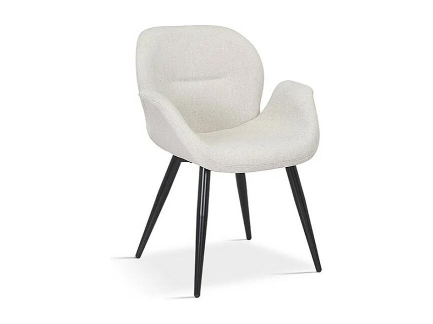 Sedia MAXIMA Tessuto Beige, dimensioni H85 x L64 x P60, ideale per la vostra cucina o sala da pranzo.