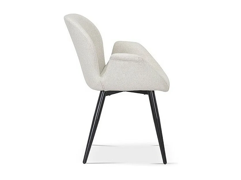 Sedia MAXIMA Tessuto Beige, dimensioni H85 x L64 x P60, ideale per la vostra cucina o sala da pranzo.