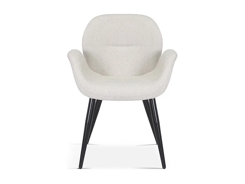 Sedia MAXIMA Tessuto Beige, dimensioni H85 x L64 x P60, ideale per la vostra cucina o sala da pranzo.