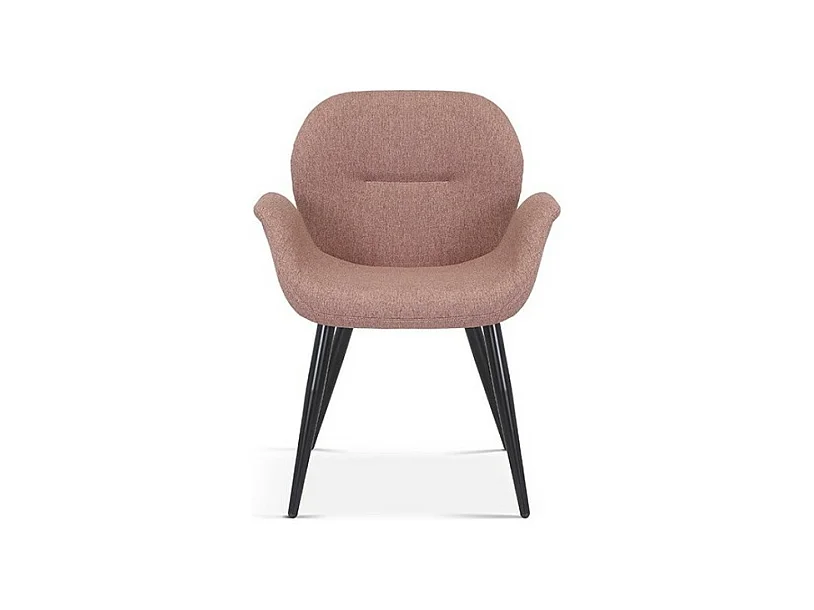 Cadeira MAXIMA Tecido Rosa, dimensão H85 x L64 x P60, ideal para sua cozinha ou sala de jantar.