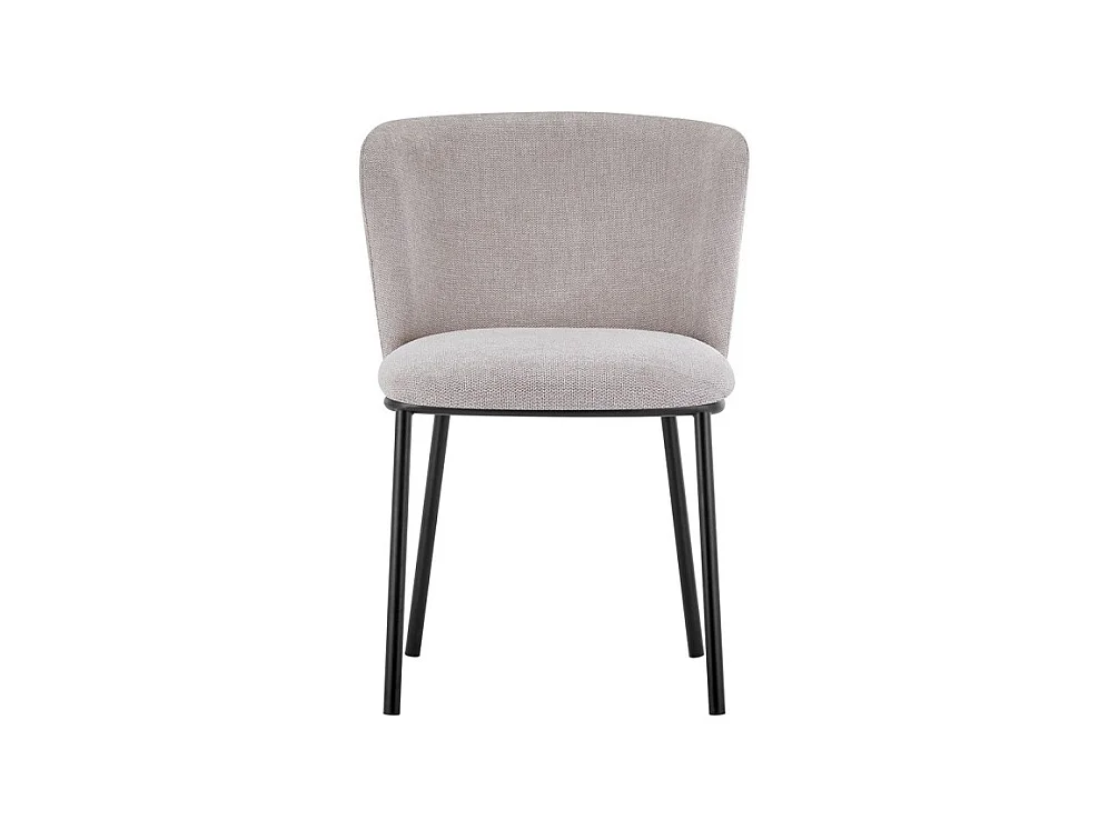 Sedia 'ARTHUS' in tessuto beige, dimensioni H76 x L52 x P54, ideale per la tua cucina o sala da pranzo.