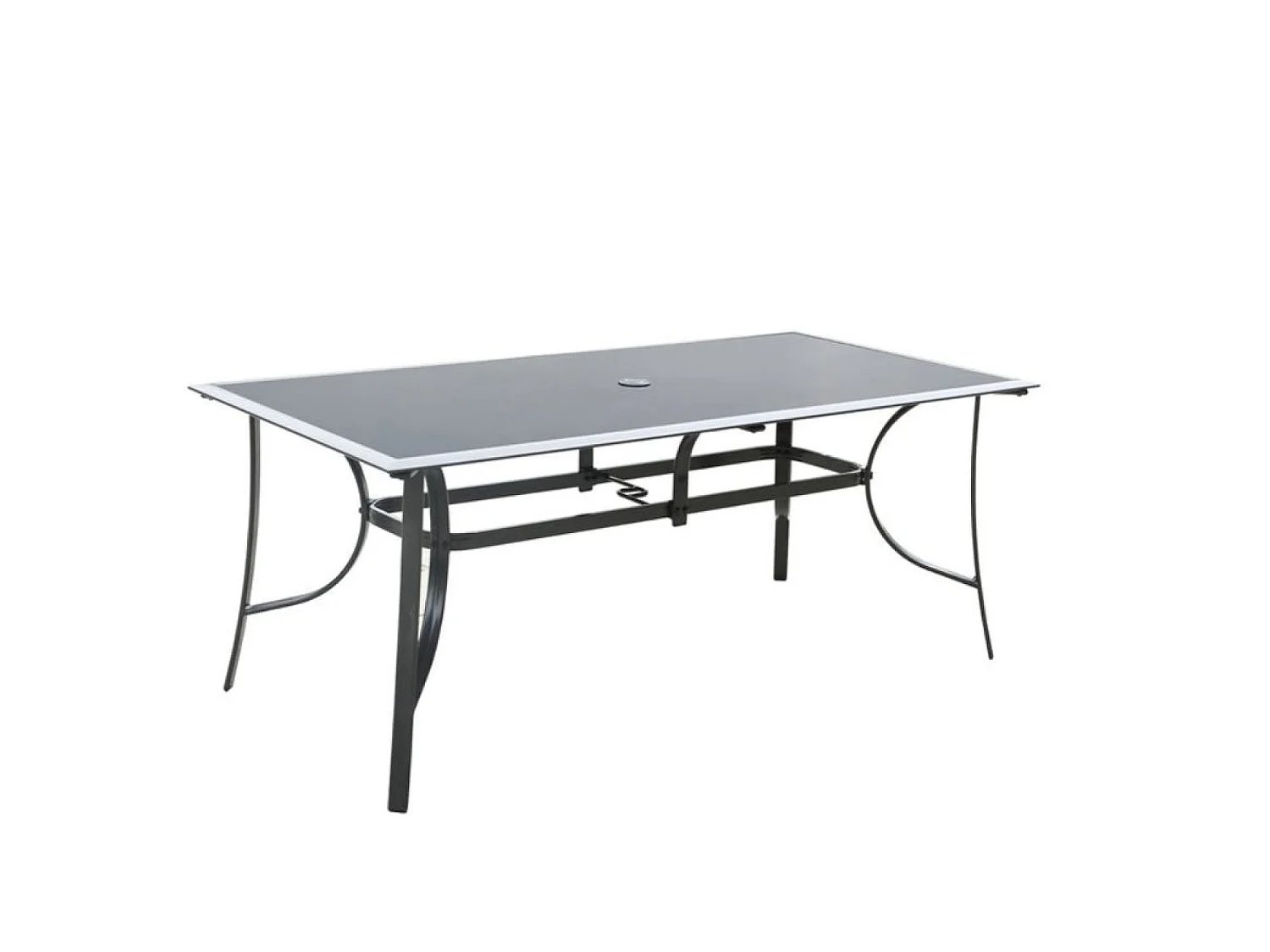 Table de jardin aluminium 10 places RIMINI