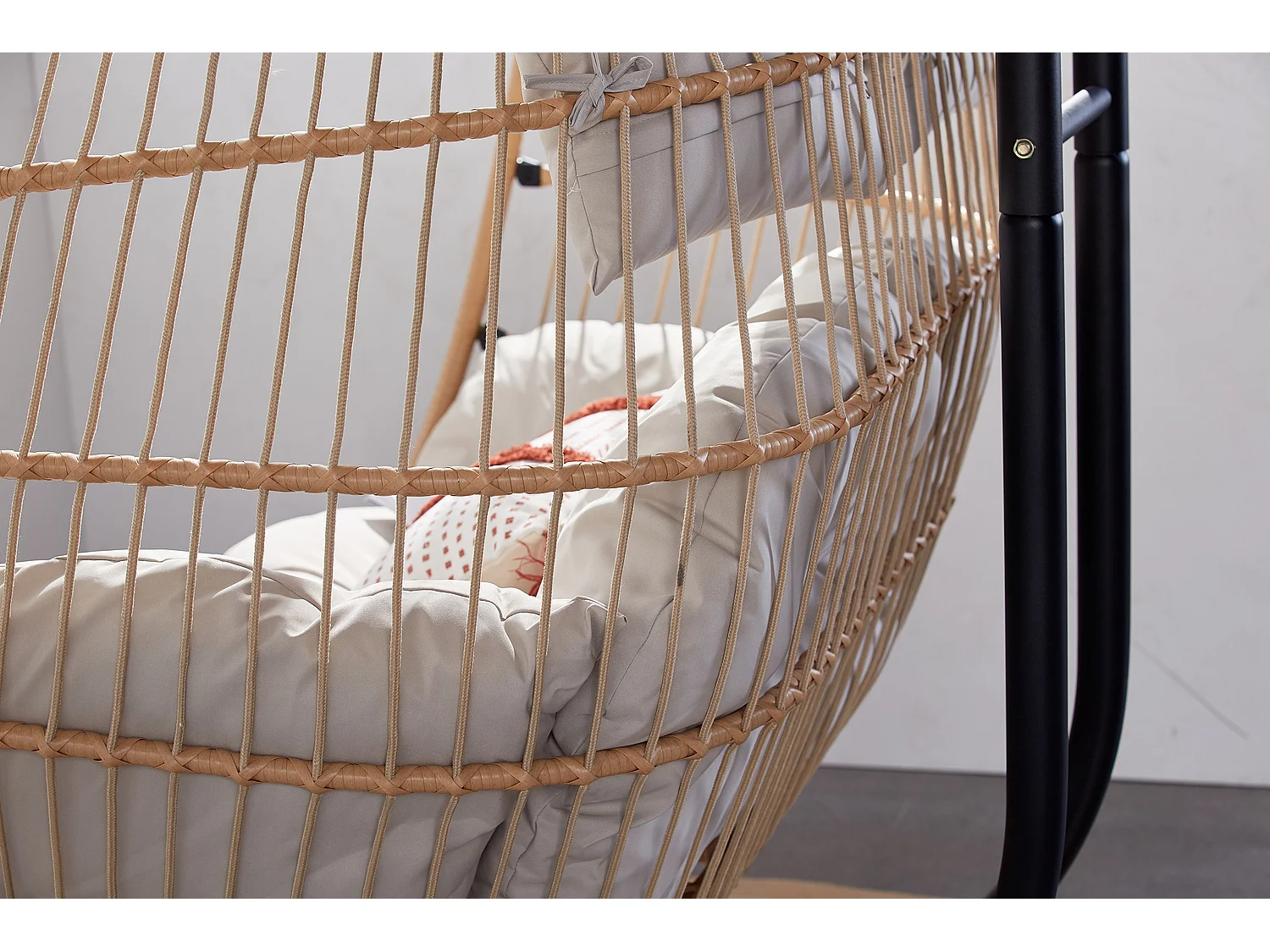 2-Sitzer Hängesessel mit Rattaneffekt  FARO