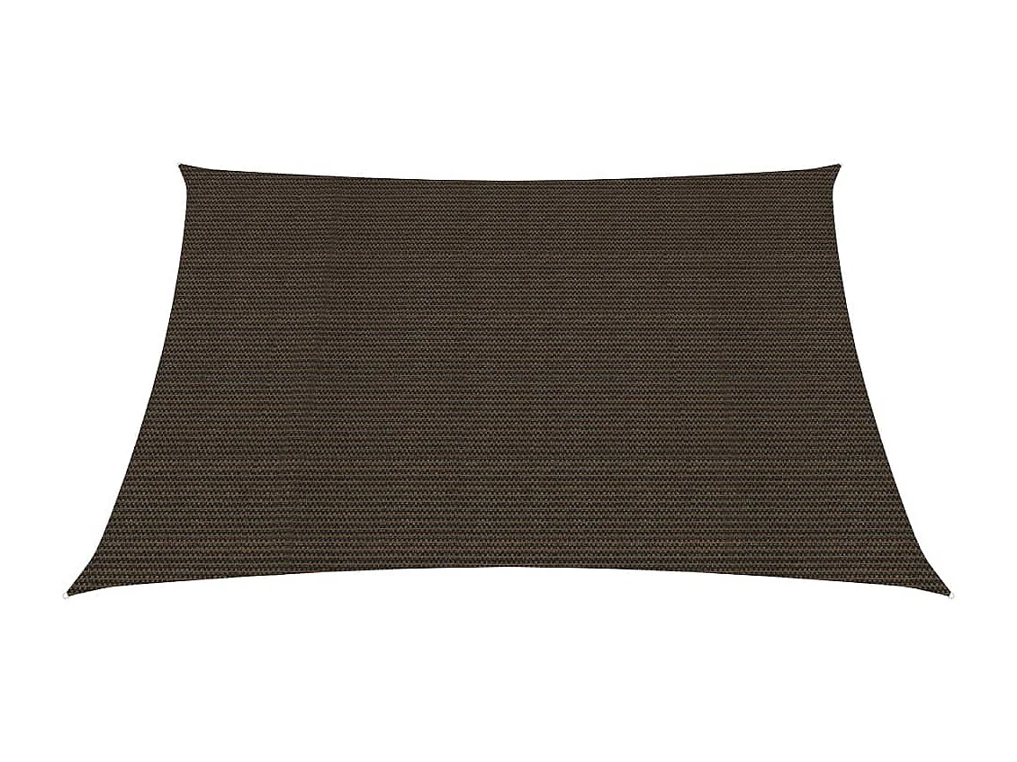 Voile toile d'ombrage parasol marron 360 x 360 x 360 cm 02_0009149