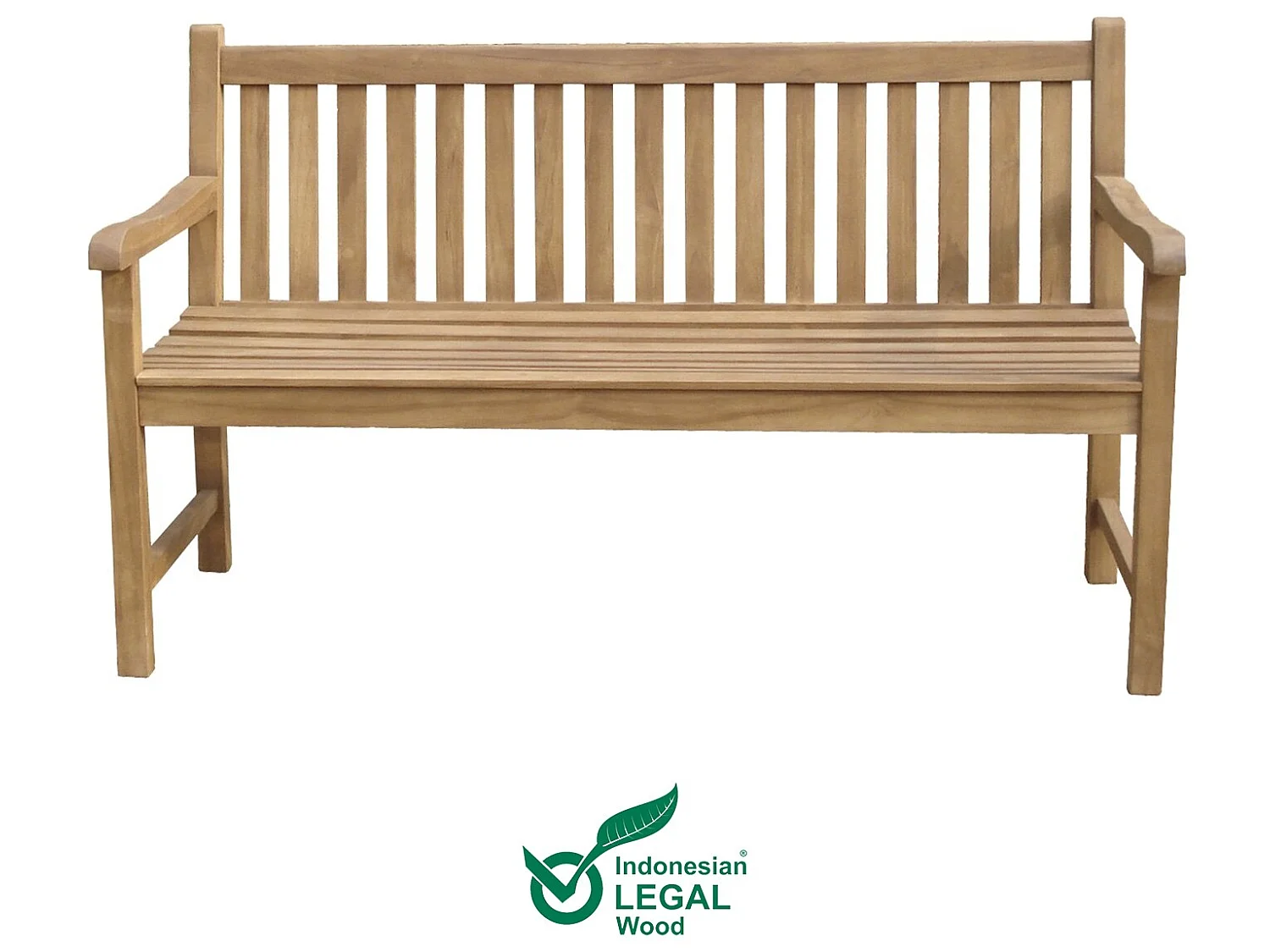 Banco 3 plazas de madera de teca BELLINI