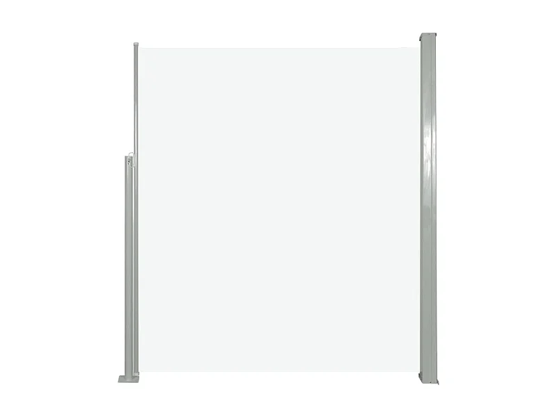 Auvent paravent store brise-vue crème 500 x 160 x 160 cm 02_0007094