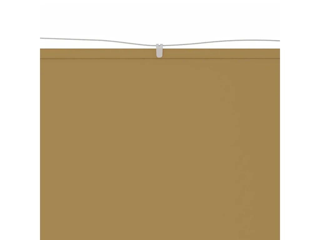 Auvent vertical 140 x tissu beige 800 x 140 x 140 cm 02_0007530