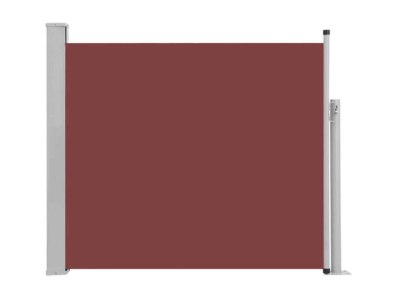 Auvent paravent store brise-vue marron 300 x 100 x 100 cm 02_0007184