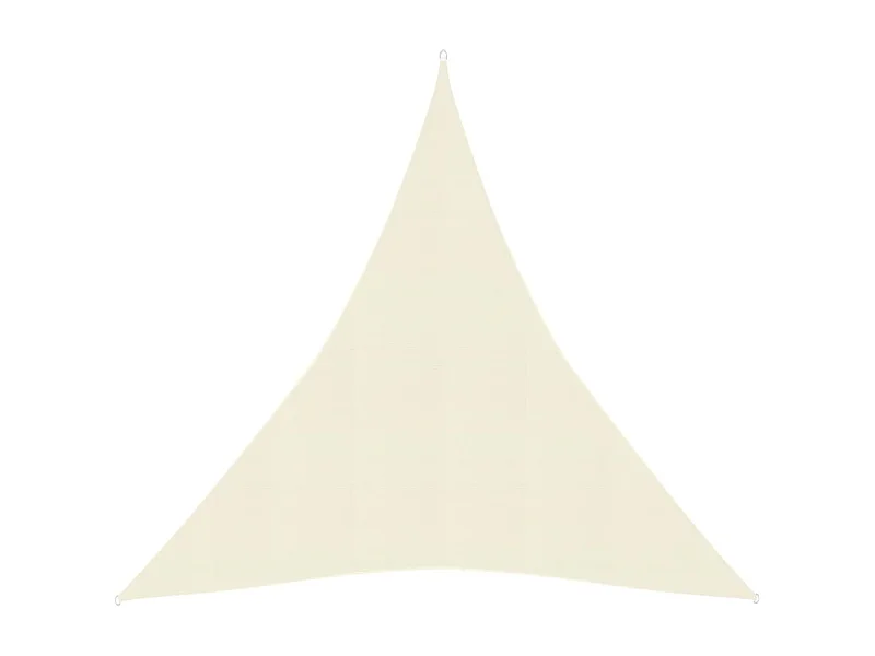 Vela de sombra para sombrilla 160 g/m² 5 x 6 x 6 m HDPE crema 02_0009103