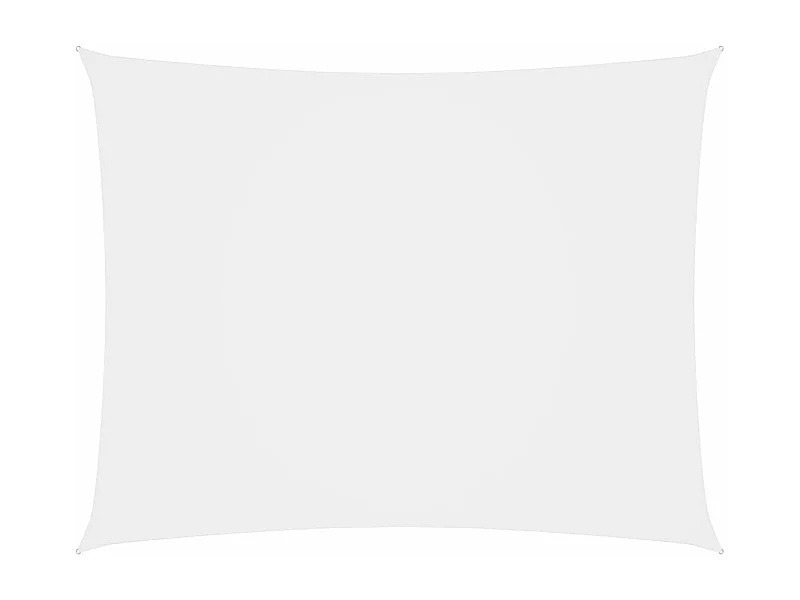 Voile toile d'ombrage parasol tissu blanche 400 x 300 x 300 cm 02_0009663