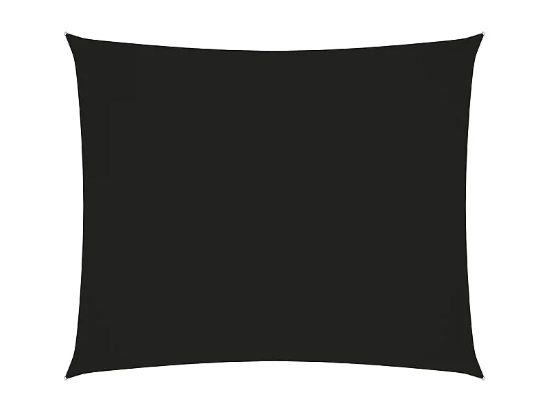 Voile toile d'ombrage parasol tissu noire 450 x 350 x 350 cm 02_0009645