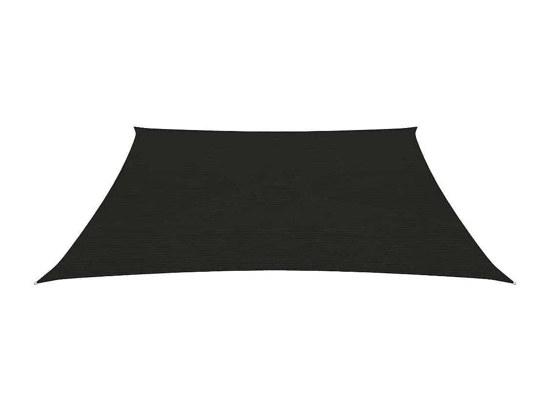 Voile toile d'ombrage parasol noire 400 x 500 x 300 cm 02_0009209