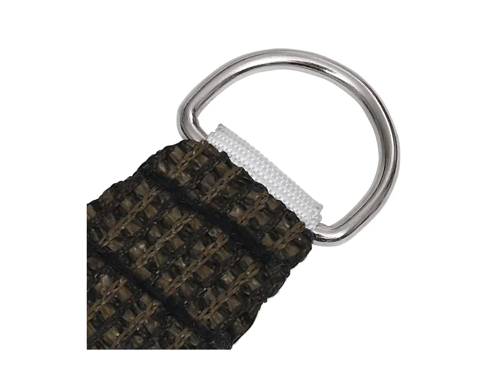 Vela de sombra para sombrilla 160 g/m² HDPE 2,5 x 4 m marrón 02_0009136