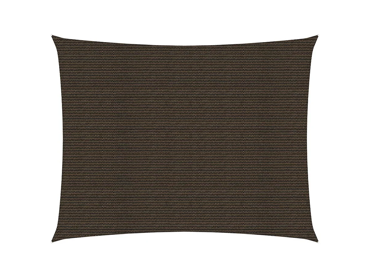 Vela in tessuto per ombrellone 160 g/m² HDPE 2,5 x 4 m marrone 02_0009136