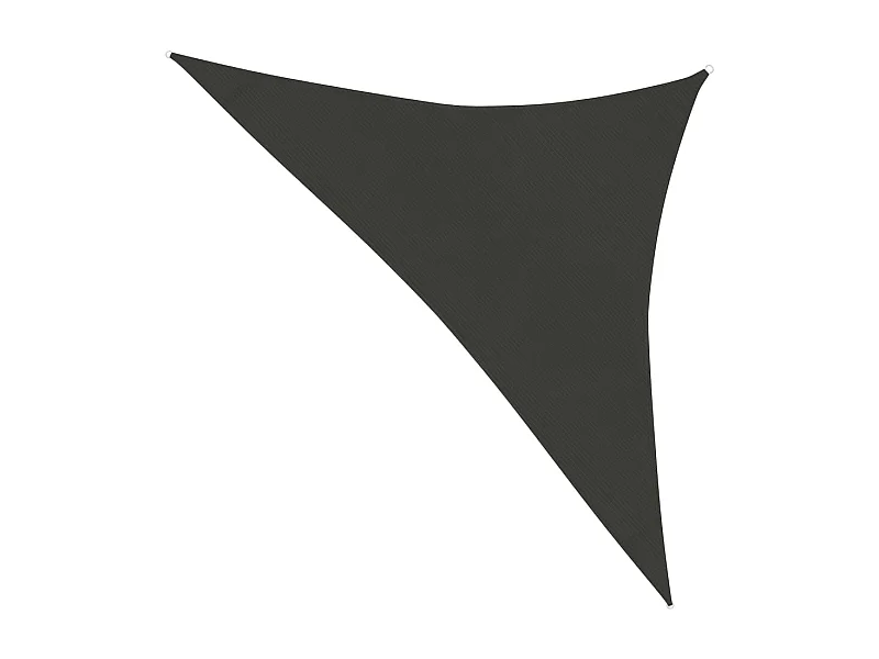Vela in tessuto per ombrellone 160 g/m² HDPE 5 x 5 x 6 m antracite 02_0008940