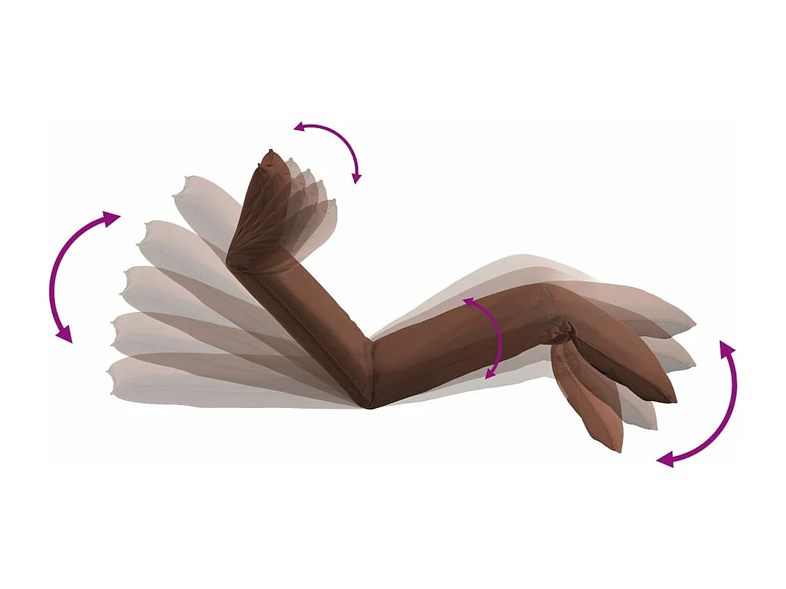 Espreguiçadeira espreguiçadeira para banhos de sol cama de jardim terraço mobiliário de exterior dobrável tecido oxford marrom 02_0012889