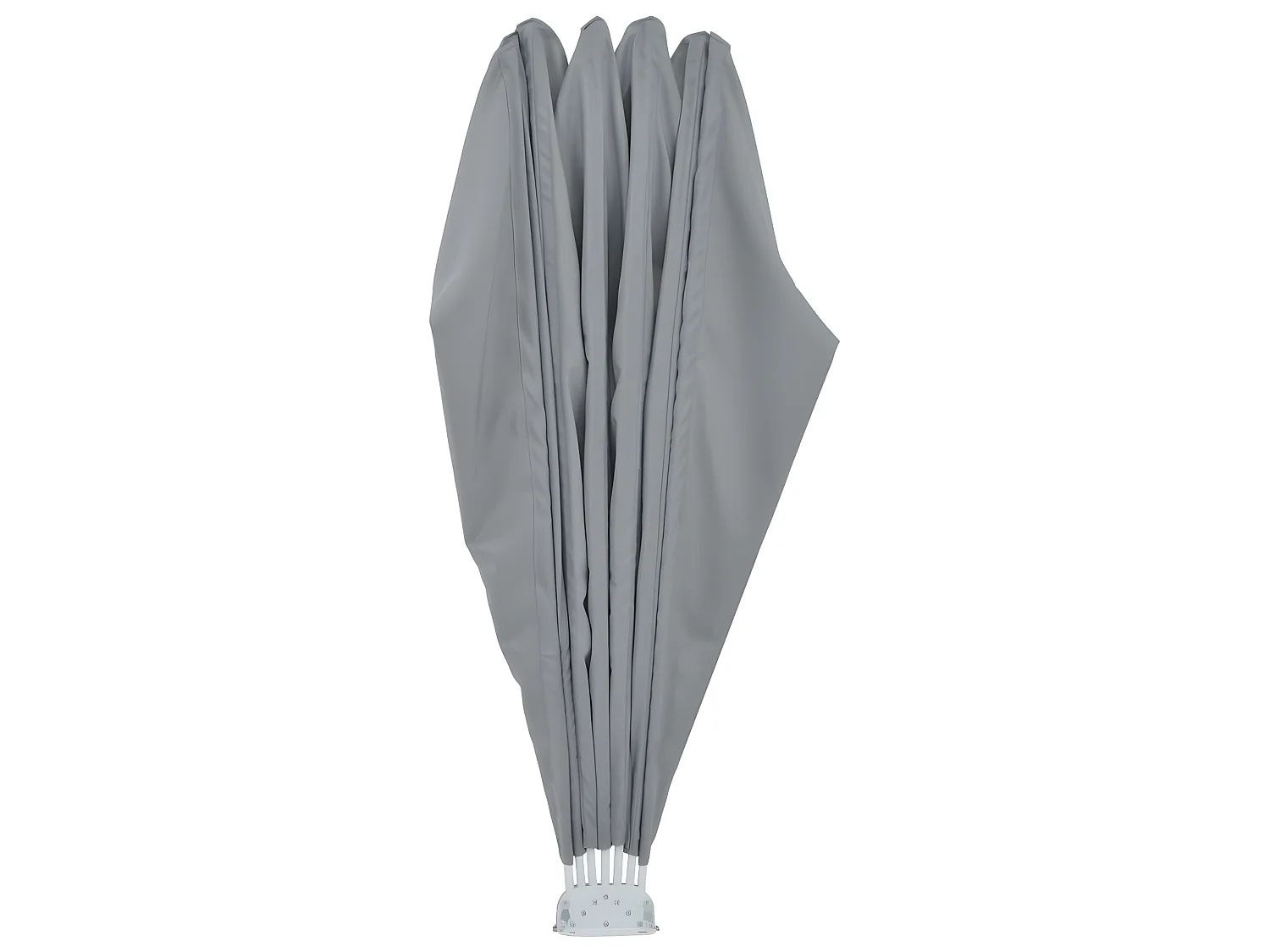 Auvent paravent store brise-vue grise 160 x 160 x 160 cm 02_0007070