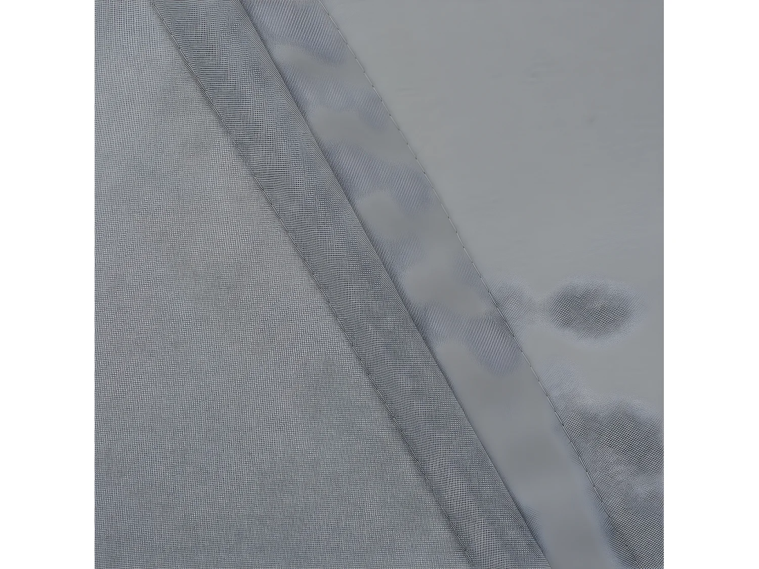 Auvent paravent store brise-vue grise 160 x 160 x 160 cm 02_0007070