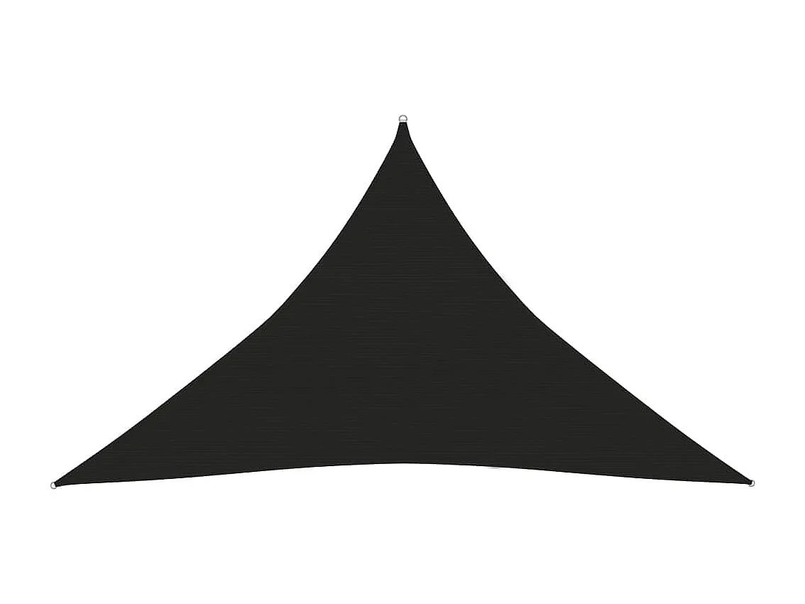 Vela de sombra para sombrilla 160 g/m² HDPE 5 x 5 x 6 m negro 02_0009220