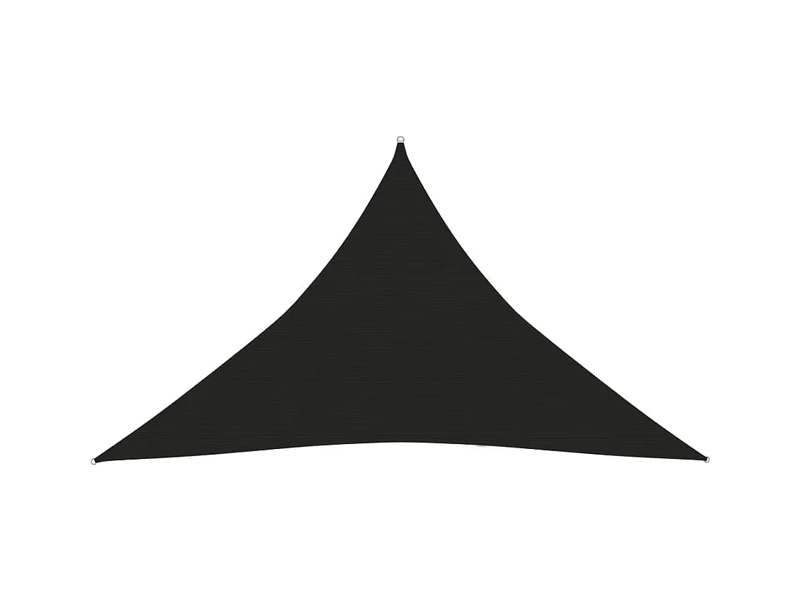 Vela in tessuto per ombrellone 160 g/m² HDPE 5 x 5 x 6 m nero 02_0009220