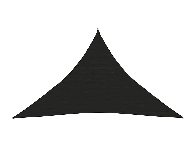 Vela de tecido para guarda-sol 160 g/m² HDPE 5 x 5 x 6 m preto 02_0009220