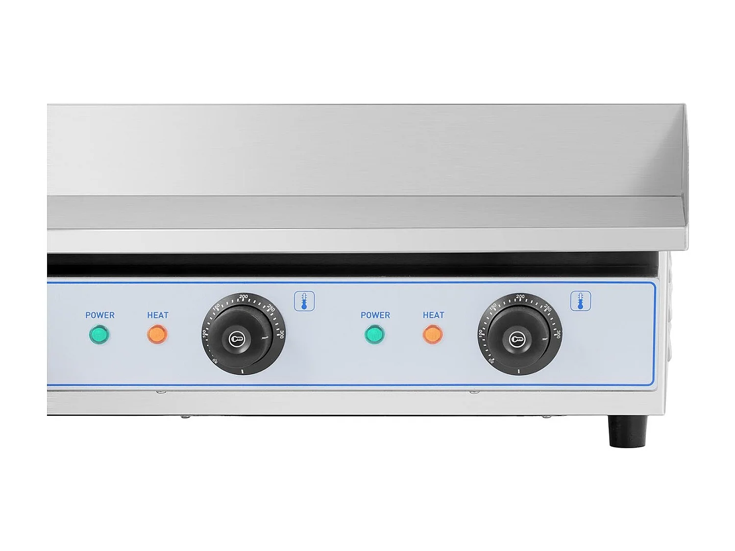 Plancha électrique professionnelle en argenté 73 x 47 x 25 cm 14_0004069