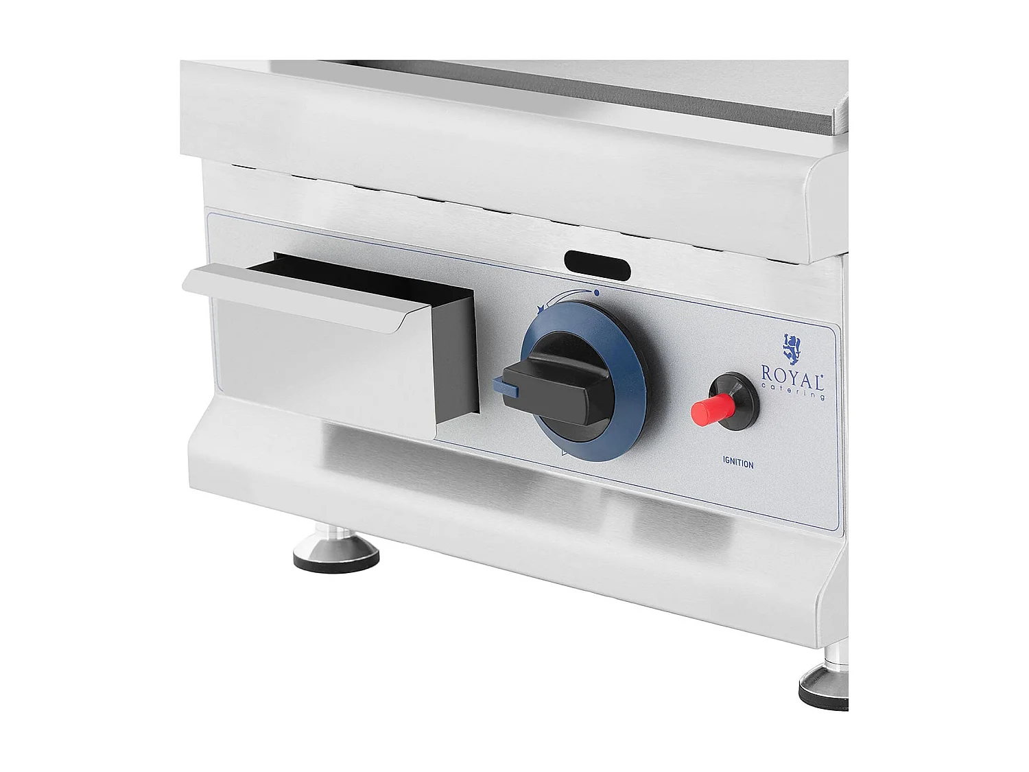 Barbecue a gas professionale da interno da posizionare 40 cm (3100 watt 35 x 40 cm attacco 13 mm acciaio inox) 14_0004034