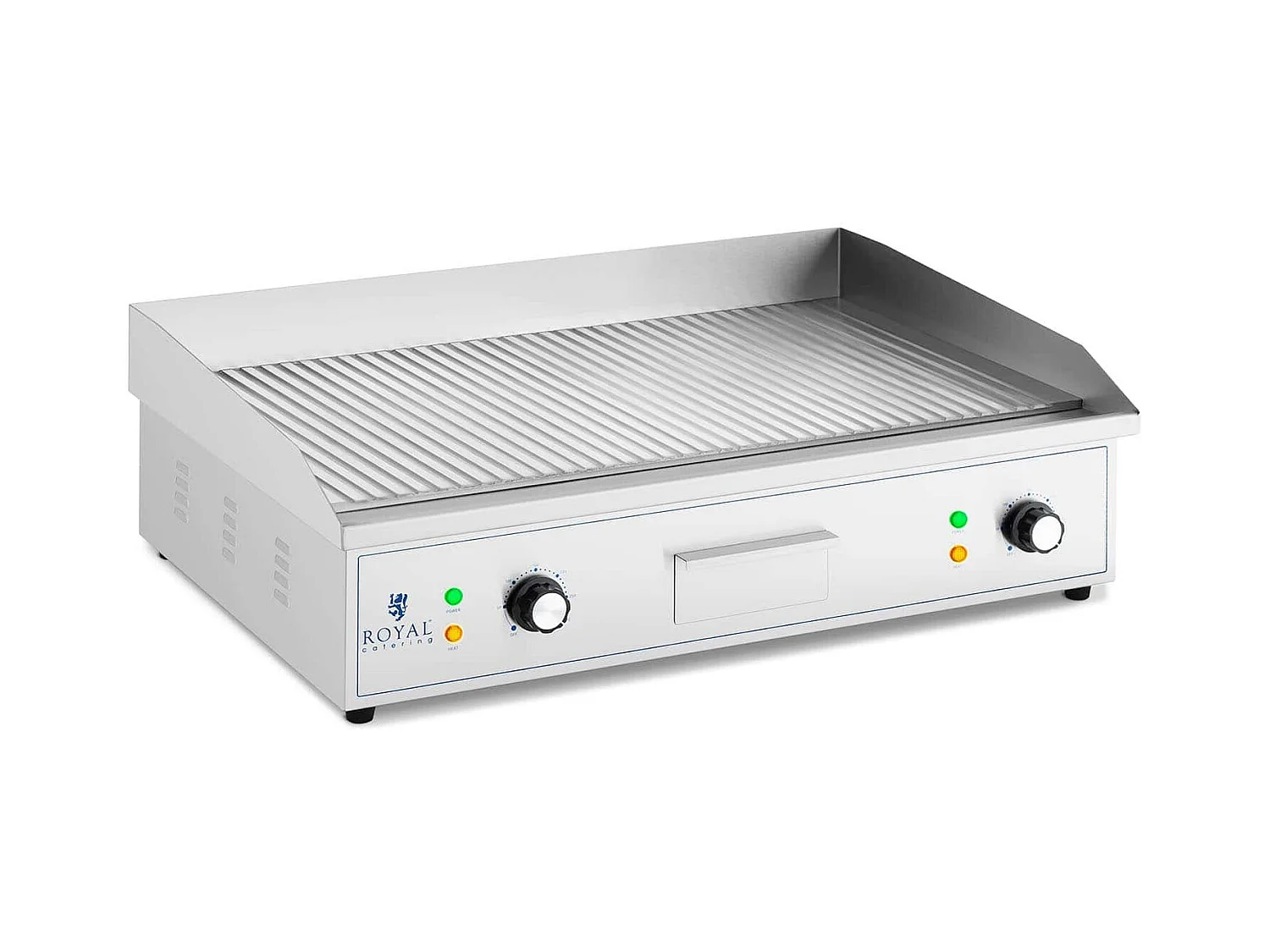 Plancha grelha elétrica ranhurada 700 x 400 mm 4.400 watts 14_0004053