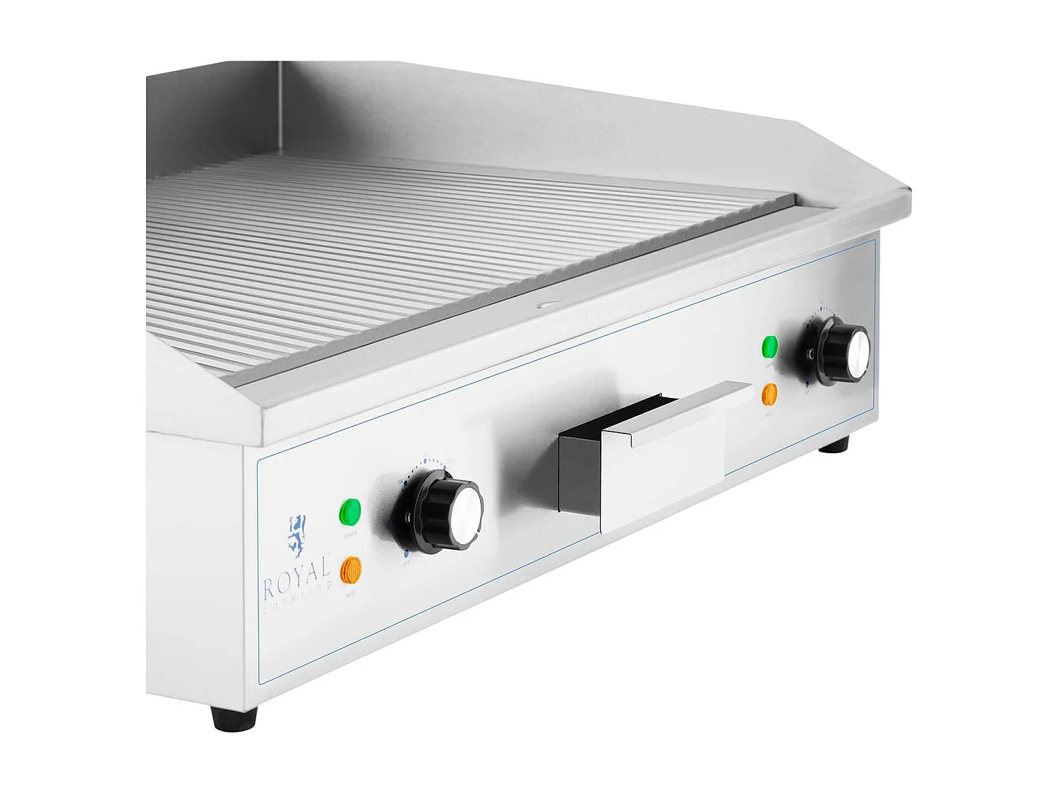 Plancha grill électrique rainurée 73 x 52 x 23.5 cm 14_0004053