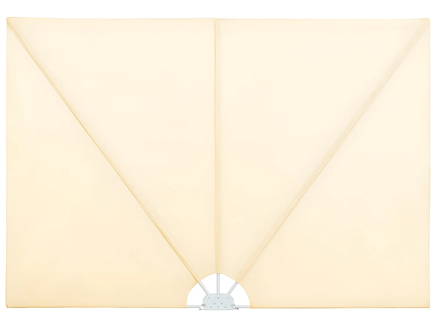 Auvent paravent store brise-vue crème 240 x 160 x 160 cm 02_0007066