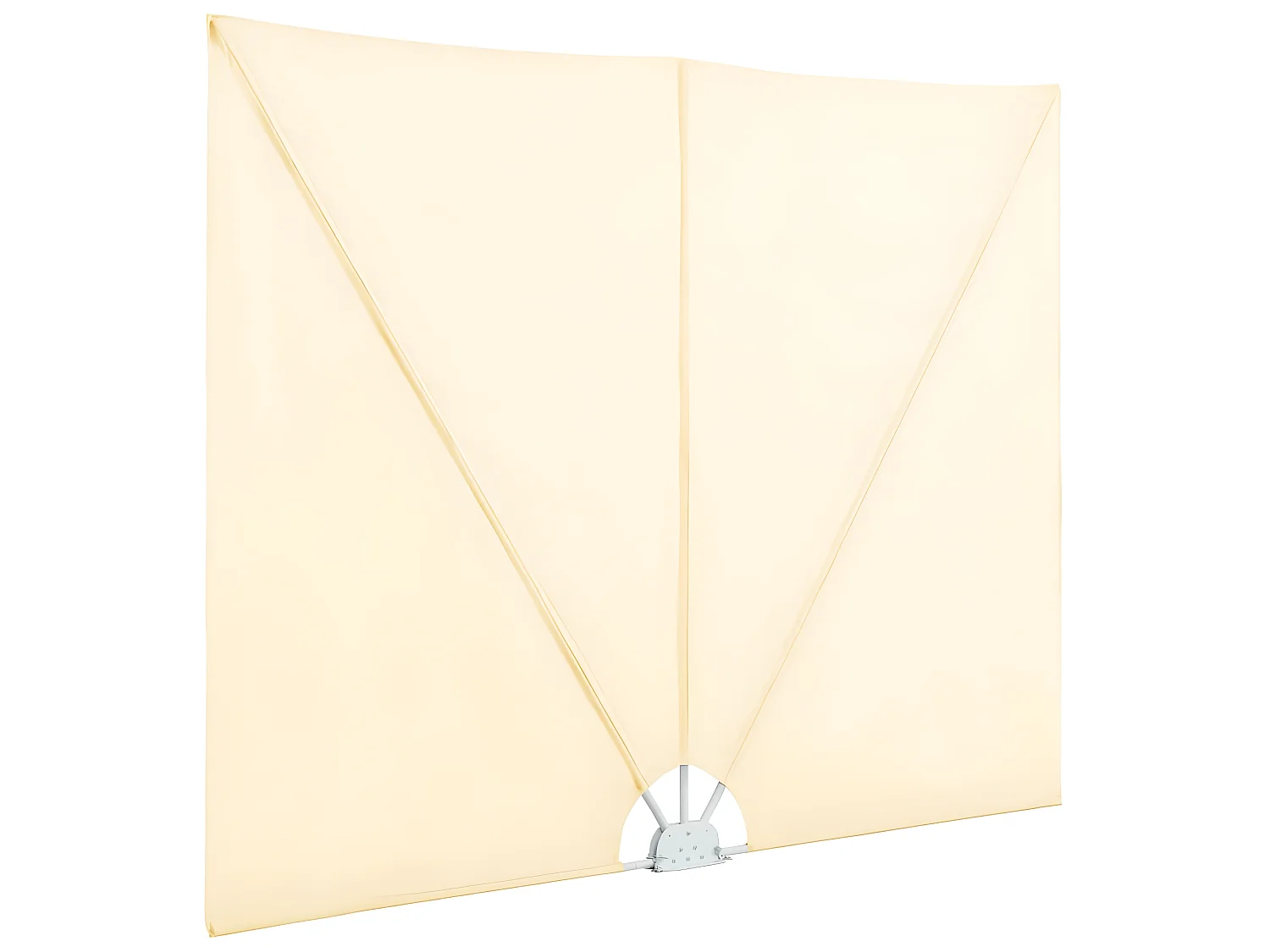 Tela de toldo retrátil tela de privacidade lateral para pátio jardim terraço varanda tela de proteção visual 240 x 160 cm creme 02_0007066