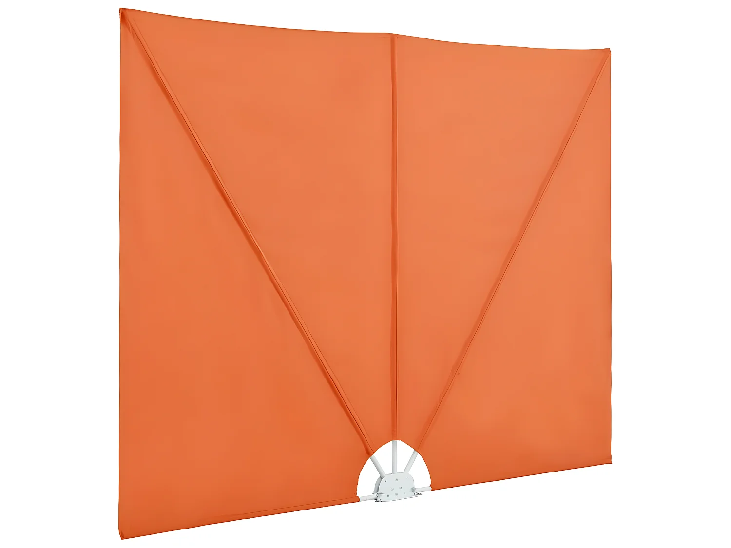 Tela de toldo retrátil tela de privacidade lateral para pátio jardim terraço varanda tela de proteção visual 240 x 160 cm laranja 02_0007078