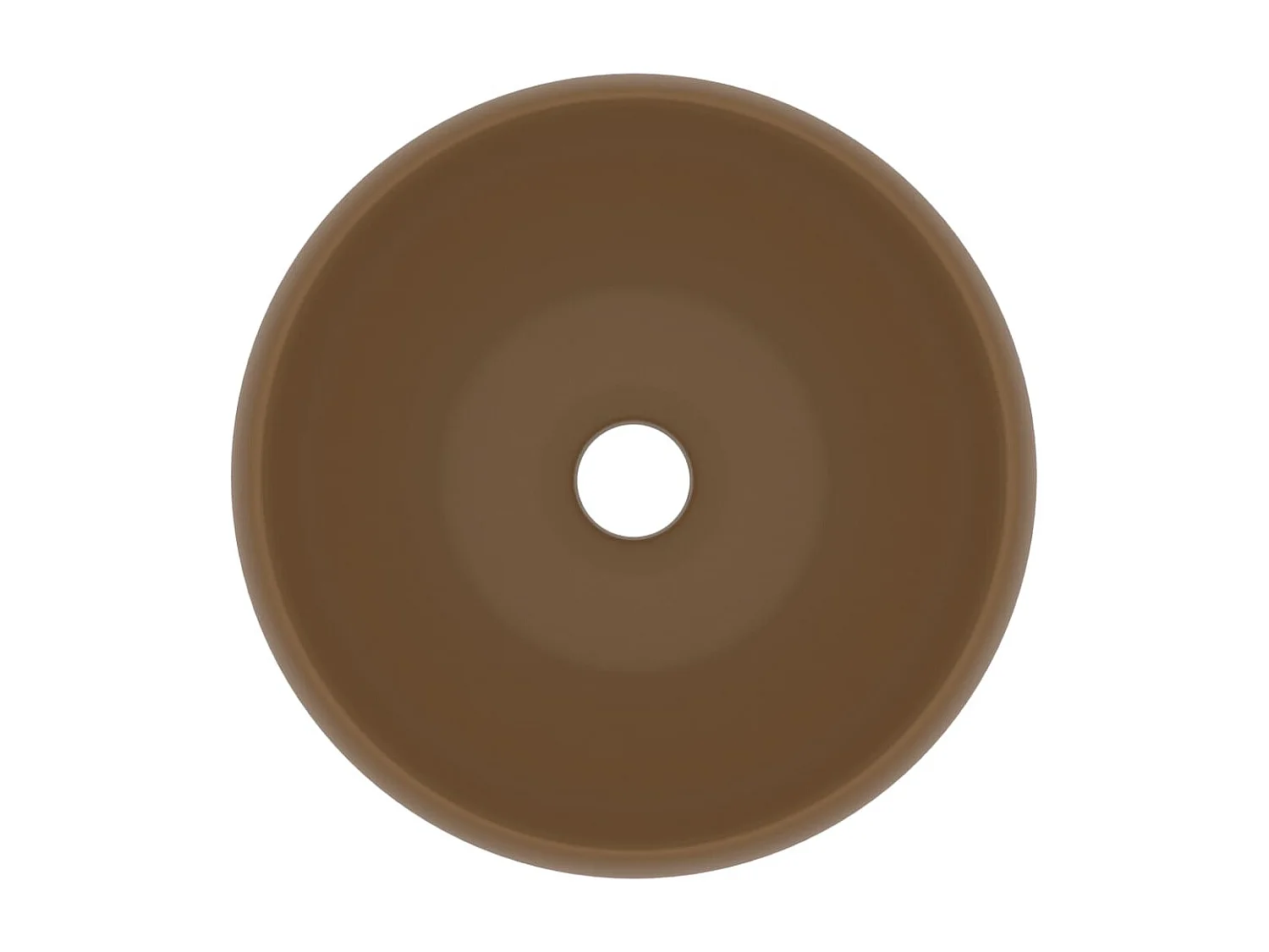 Lavabo rond de luxe crème 40 x 40 x 15 cm 02_0002749