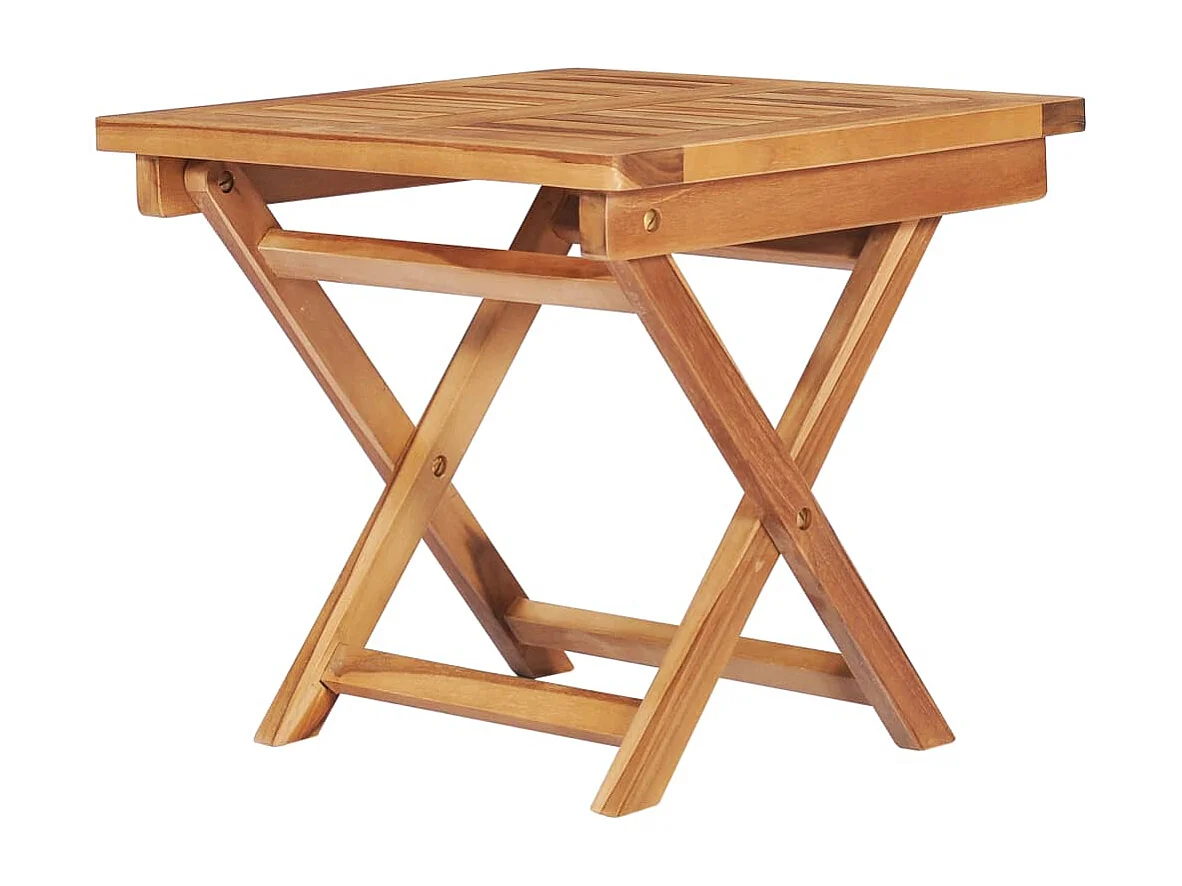 Conjunto de 2 cadeiras de praia espreguiçadeira cama de jardim móveis de terraço para área externa com mesa e almofada madeira maciça de teca 02_0012085