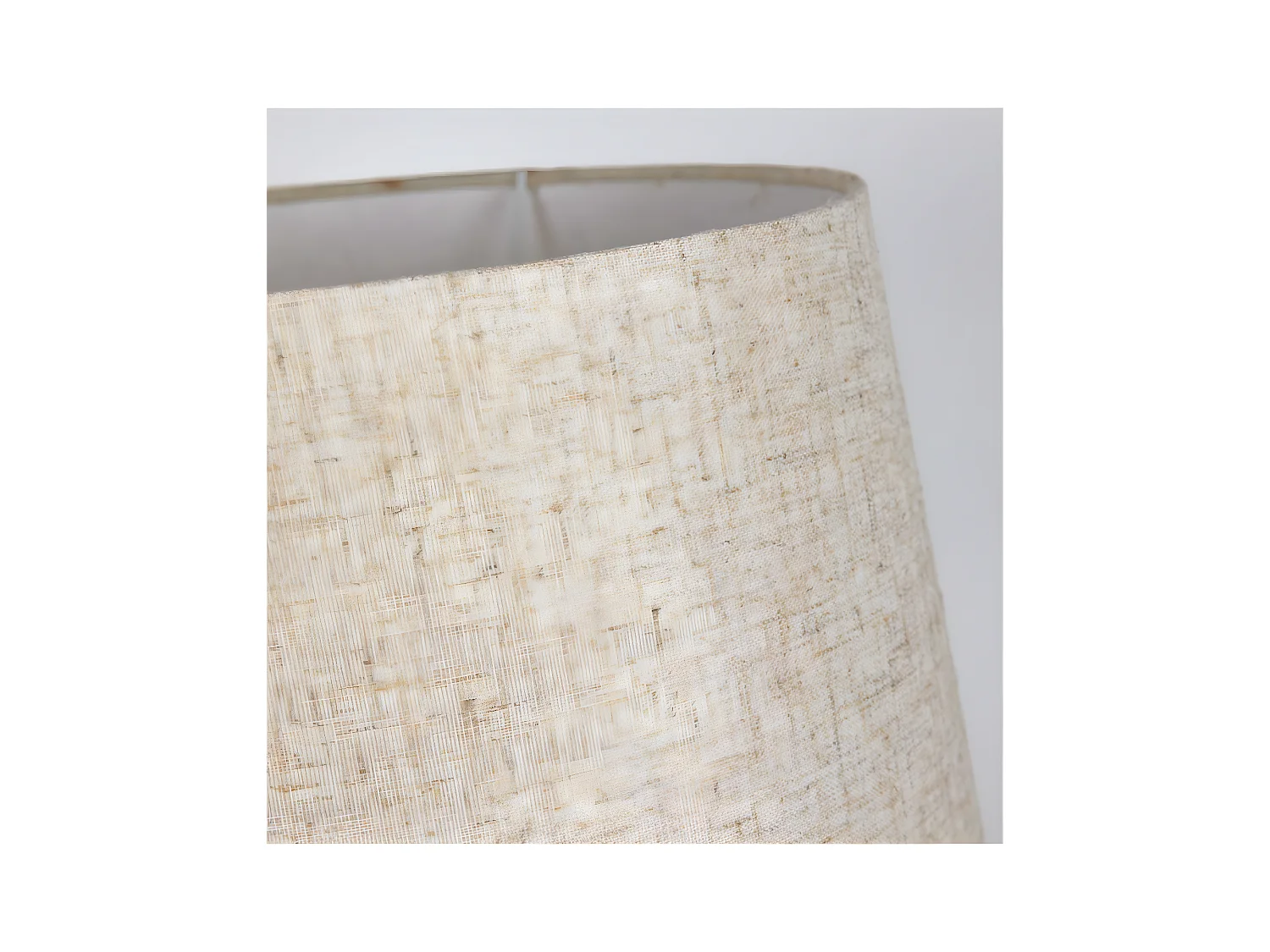 Lámpara de mesa 30*48 ceramica gris tulipa gris pompeya